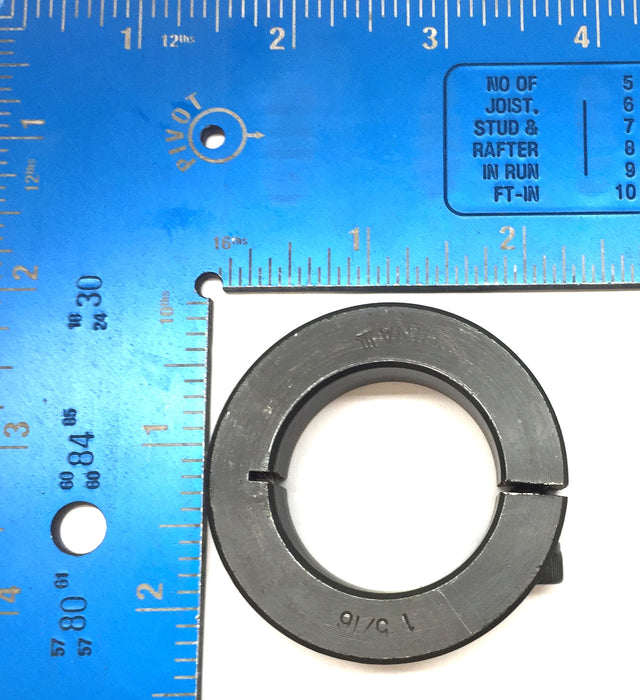 Unbranded 1-5/16" Black-Oxide 1-Piece Shaft Collar [Lot of 5] NOS