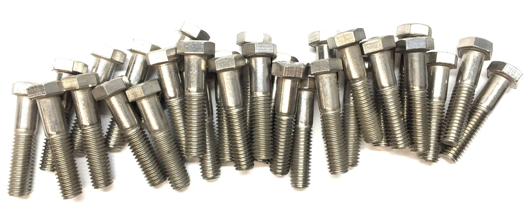 THE 3/8"-16x1-3/4" Hex Stainless Steel Bolt Screw S31600 [Lot of 30] NOS