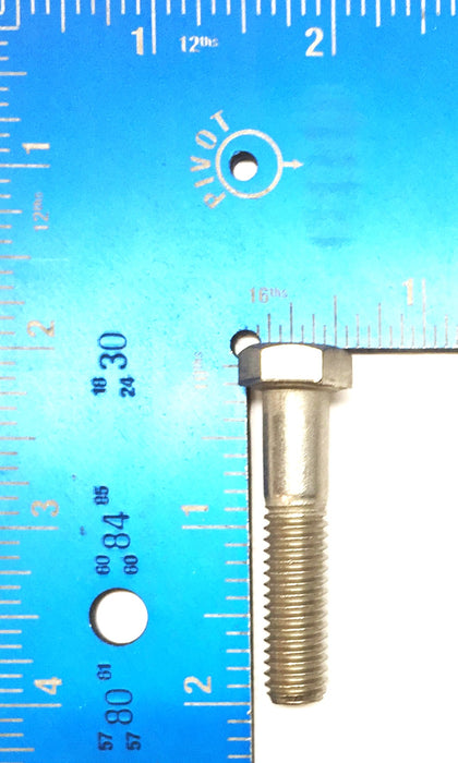 THE 3/8"-16x1-3/4" Hex Stainless Steel Bolt Screw S31600 [Lot of 30] NOS