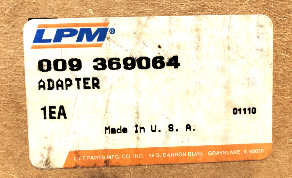 LPM Forklift Adapter 009-369064 (9-371628) NOS