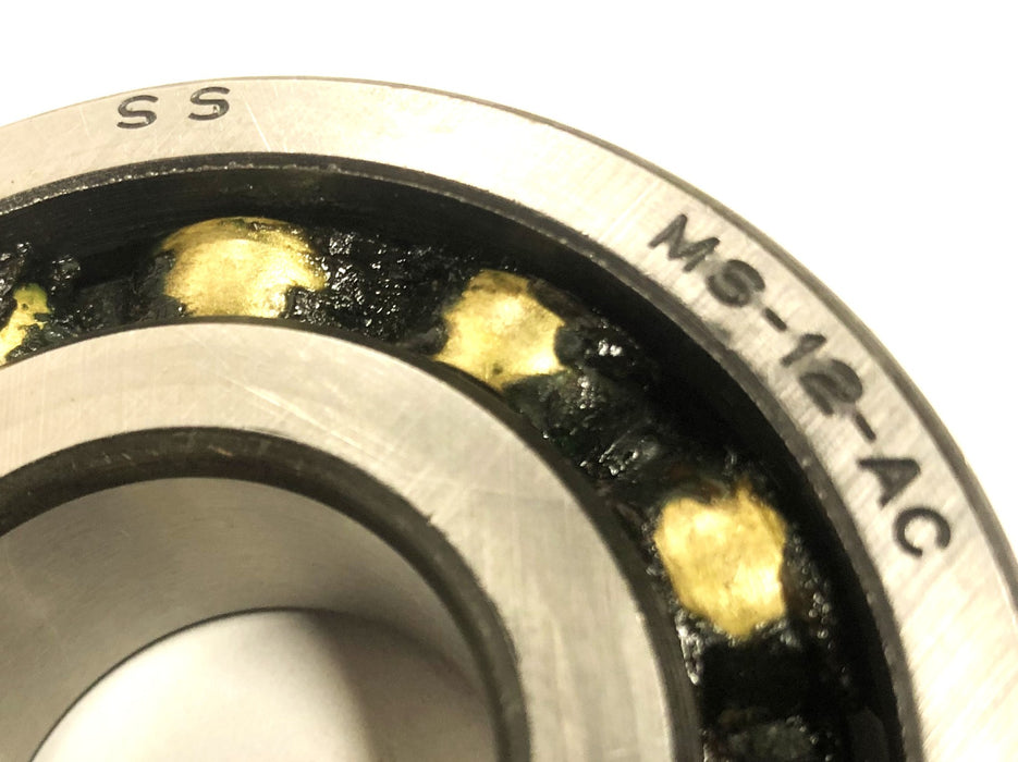 CJB Angular Contact Bearing MS-12-AC SS NOS