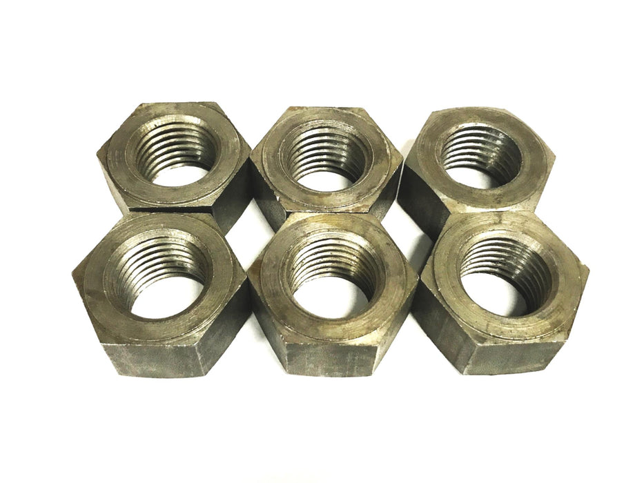 Unbranded 1-3/32 Hex Nut [Lot of 6] NOS