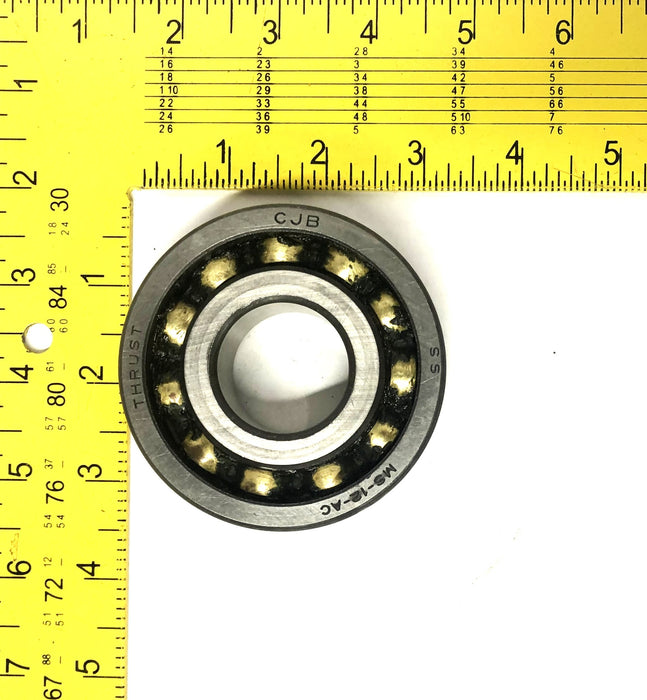 CJB Angular Contact Bearing MS-12-AC SS NOS