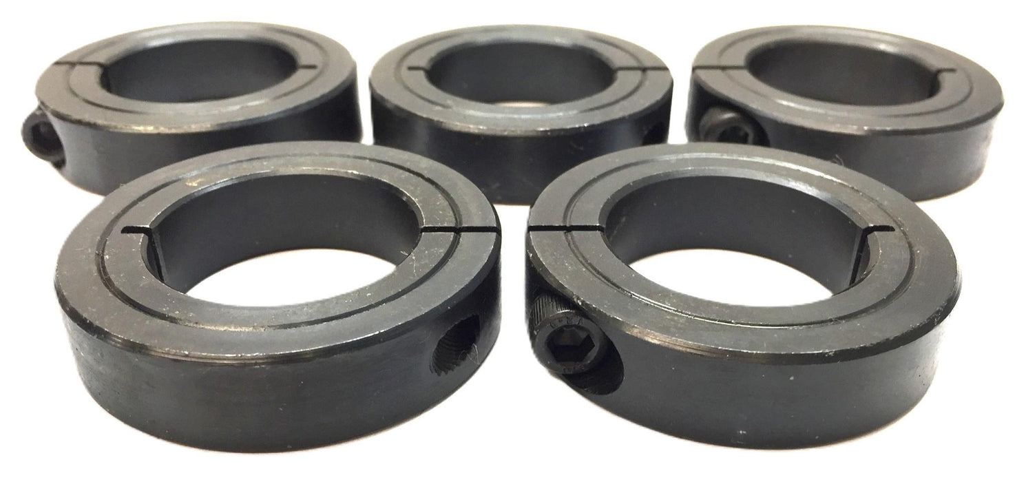 Unbranded 1-1/4" 1-Piece Set Screw Shaft Collar [Lot of 5] NOS