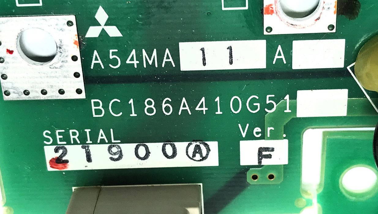 Mitsubishi A54MA11A Driver Board BC186A410G51 USED