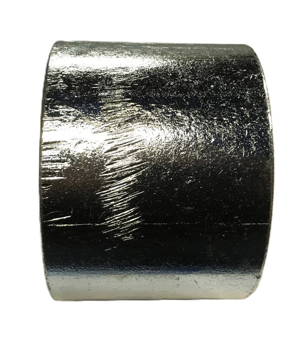 Unbranded 4-1/2 inch x 3-1/2 inch Galvanized Steel Conduit Coupling NOS