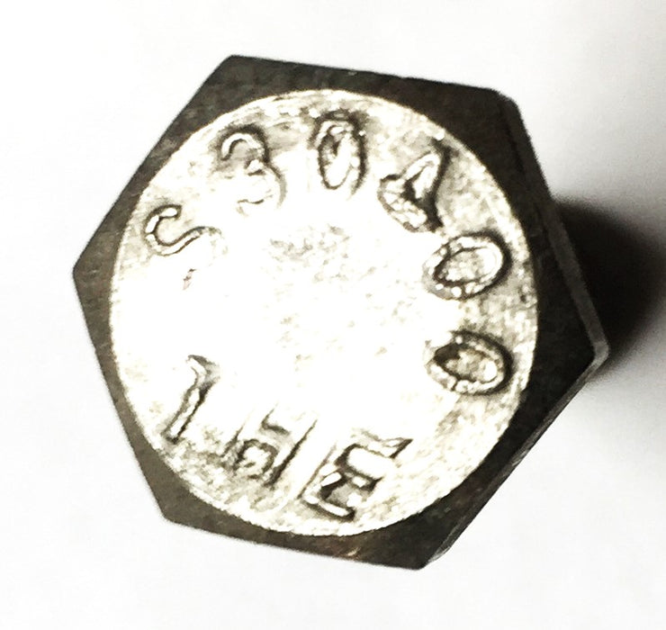 THE 3/8"-16x2" Hex Steel Bolt Screw S30400 [Lot of 15] NOS
