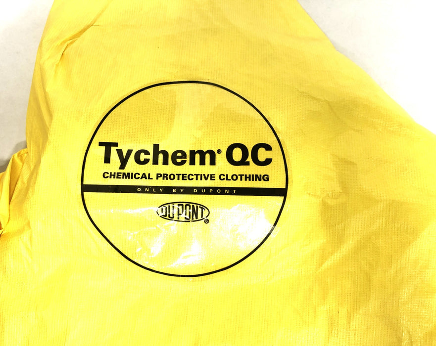 DuPont 3X Tyvek ProShield Tychem Yellow Hood Coverall 35122-12-6 [Lot of 10] NOS