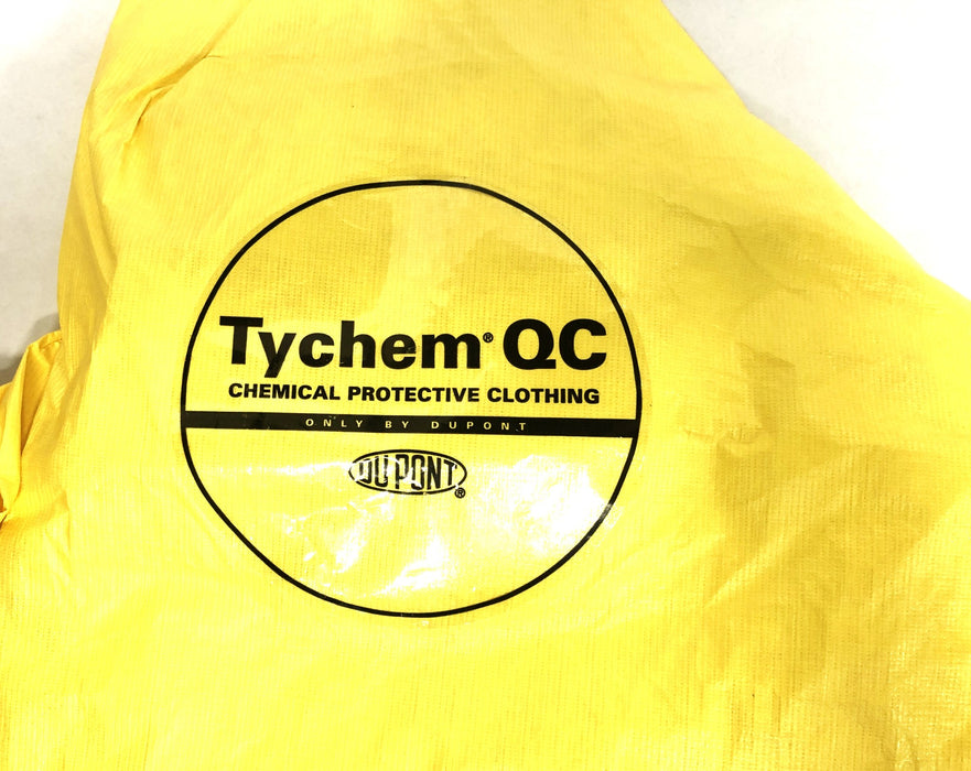 DuPont 12 Case 3X Tyvek ProShield Tychem Yellow Hooded Coverall 35122-12-6 NOS