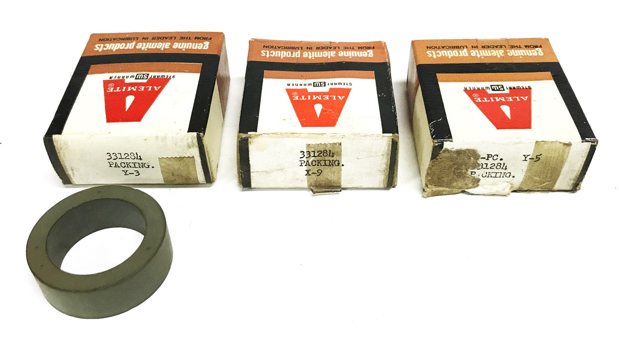 Alemite Y-3 Rubber Packing Ring 331284 [Lot of 3] NOS