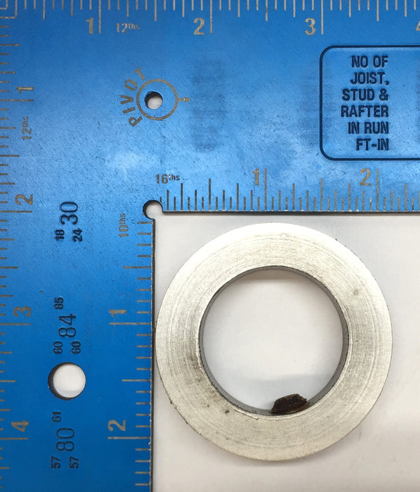 Unbranded 1-1/4" 1-Piece Set Screw Steel Shaft Collar [Lot of 5] NOS