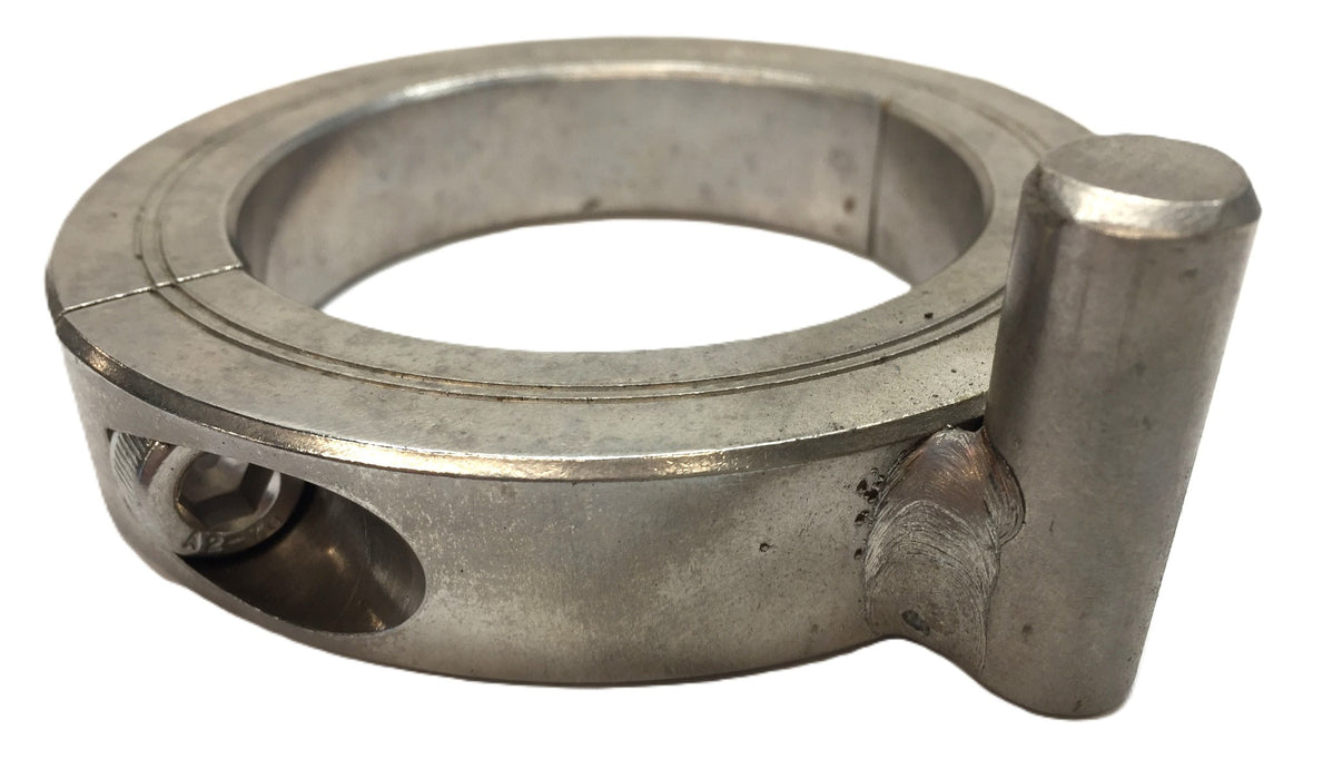 Unbranded 2-3/4" 2-Piece Set Screw Steel Shaft Collar NOS