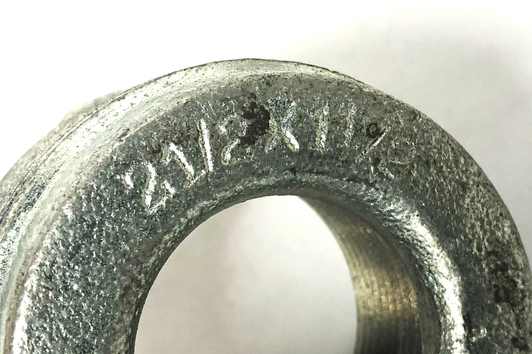 Unbranded Conduit Fitting Reducer Fitting 2-1/2X1-1/2 Inch NOS