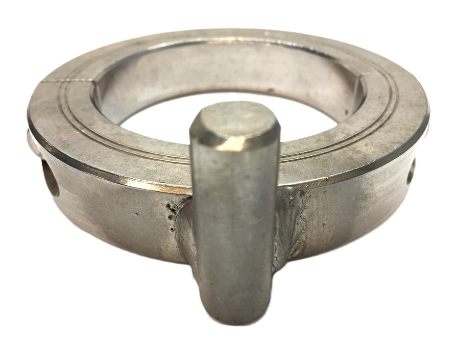 Unbranded 2-3/4" 2-Piece Set Screw Steel Shaft Collar NOS