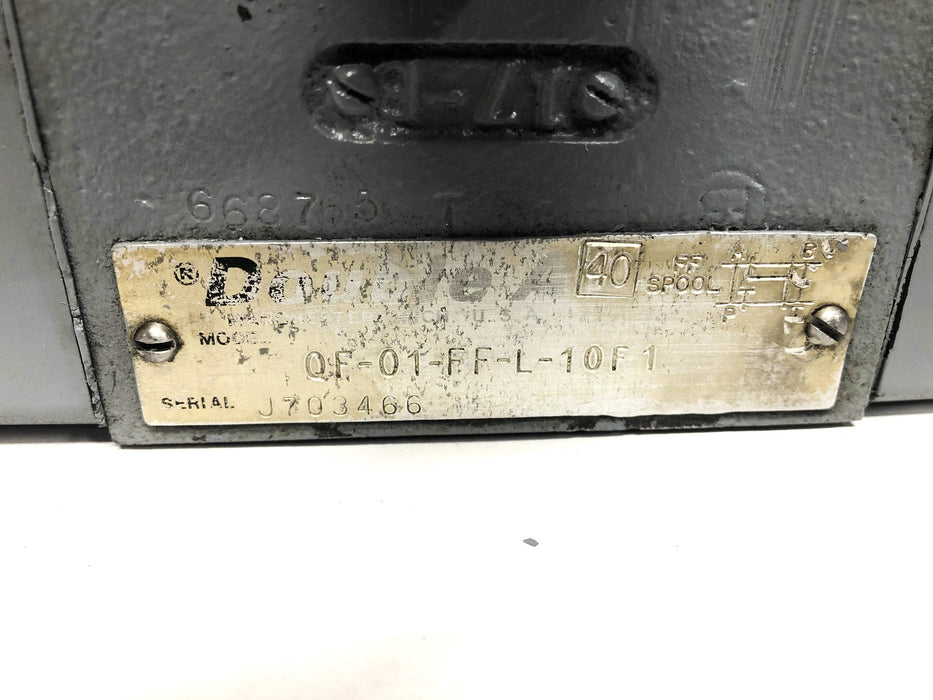 Double A 40 FT Spool Solenoid Valve QF-01-FF-L-10F1 REFURBISHED
