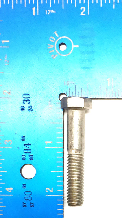 THE 3/8"-16x2" Hex Steel Bolt Screw F593C [Lot of 21] NOS