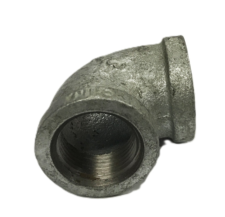 Unbranded 3/4 inch 90 degree Iron Elbow Fitting NSF61-4 [Lot of 3] NOS