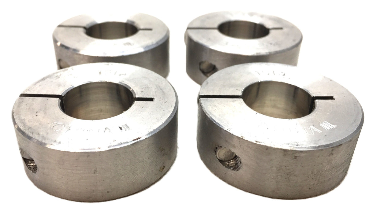 Unbranded 1-5/13" Single-Split Set Screw Shaft Collar [Lot of 4] NOS