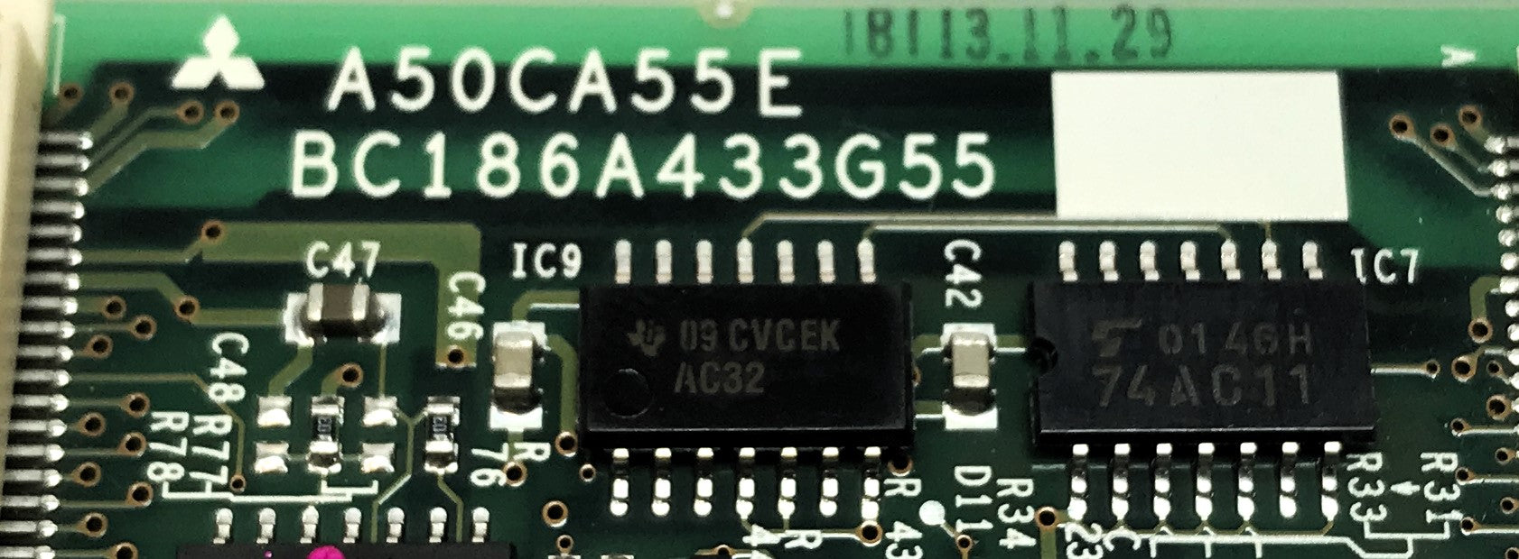 Mitsubishi Circuit Board BC186A433G55 (A50CA55E) USED