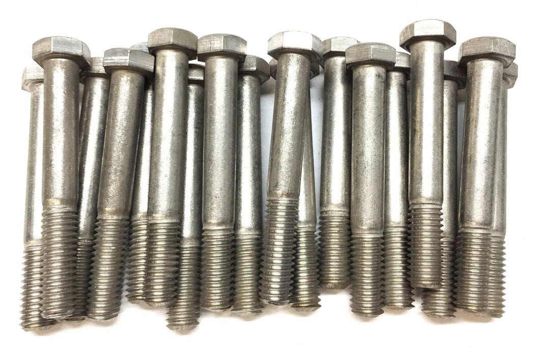 THE 3/8"-16 X 2-3/4" Hex Steel Bolt Screw F593C1/F593G316 [Lot of 18] NOS