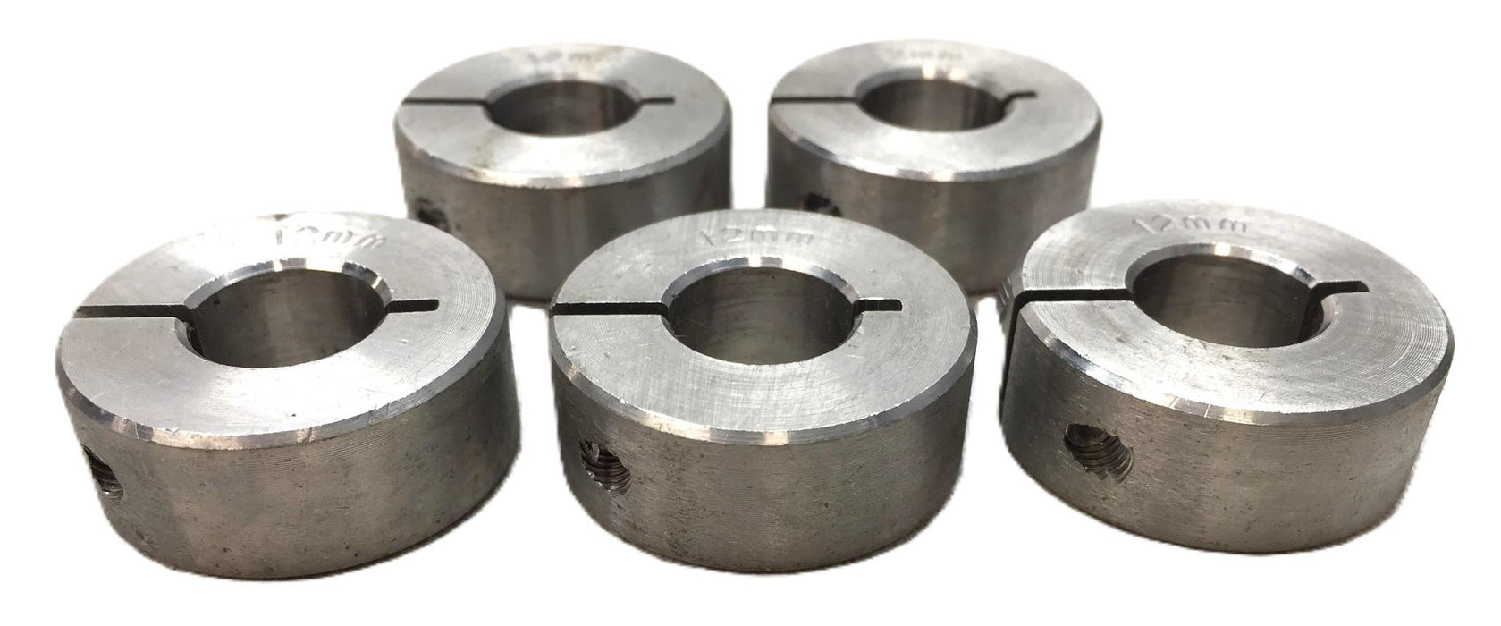 Unbranded 12mm Single-Split Shaft Collar [Lot of 5] NOS