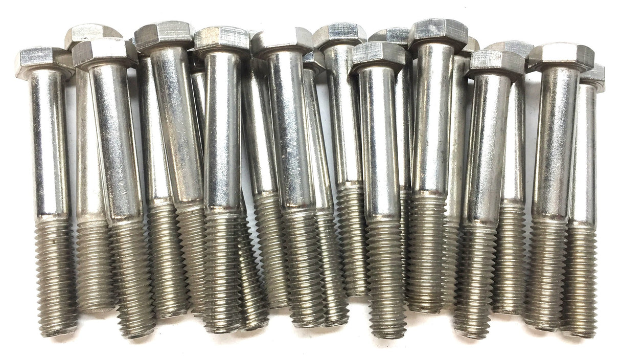 THE 3/8"-16 X 2-3/4" Hex Stainless Steel Bolt Screw S31600 [Lot of 19] NOS