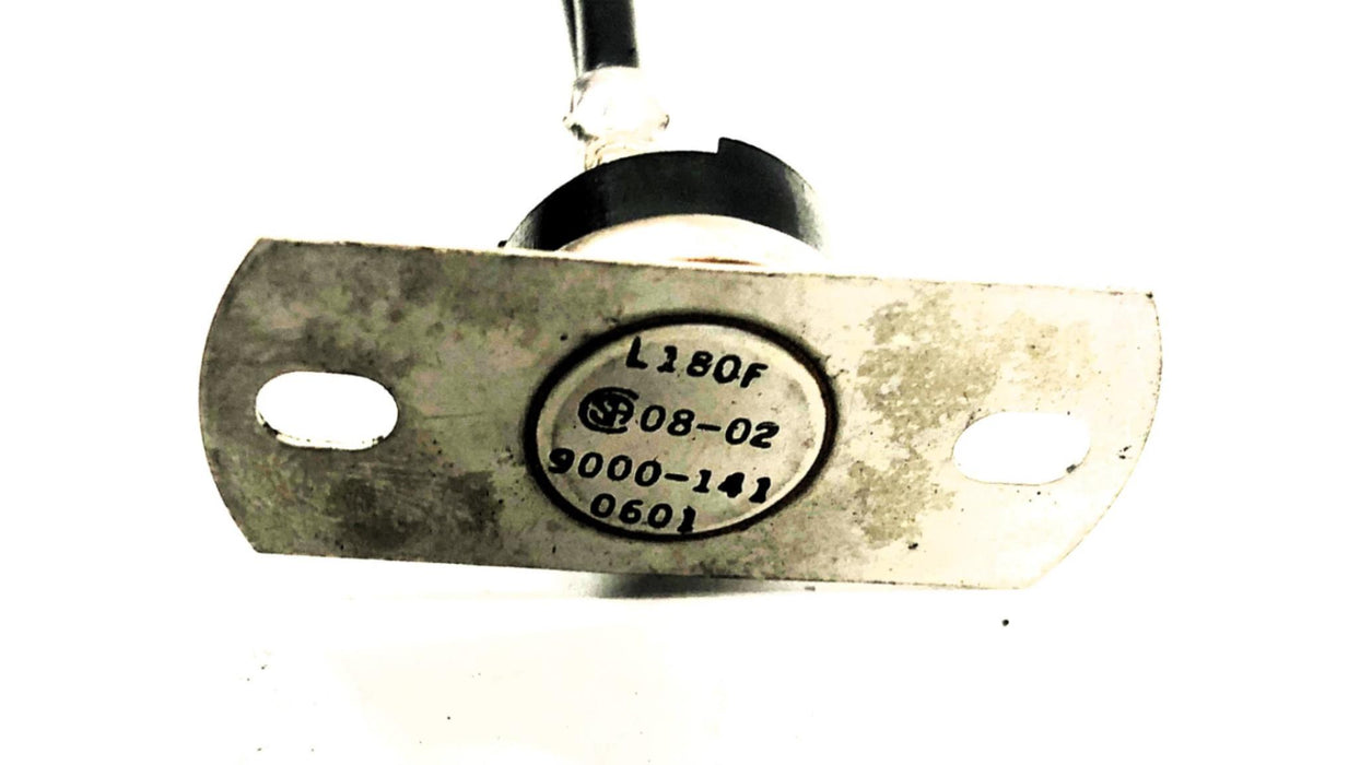 CSA Manual Reset Limit Switch With 2 Wires L180F (9000-141-0601) [Lot of 5] NOS