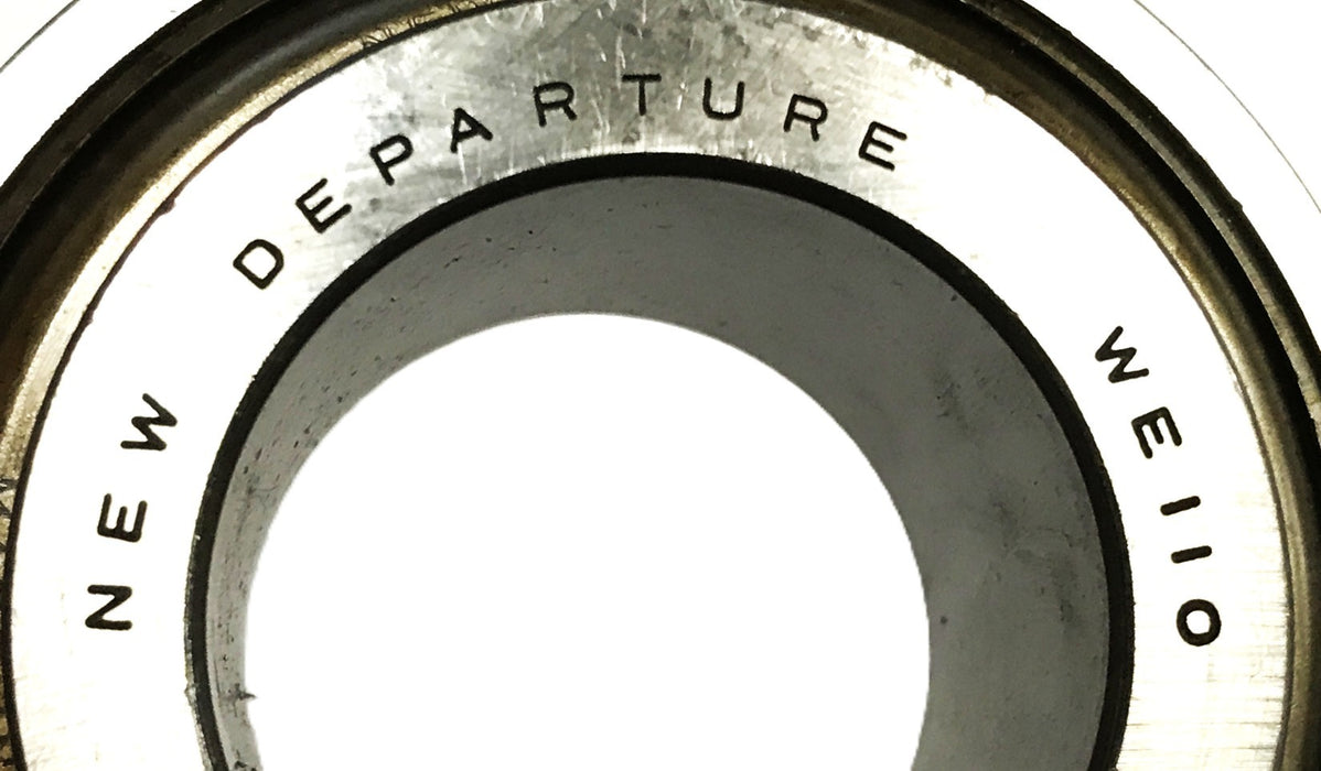 New Departure Insert Ball Bearing without Collar WE110 NOS