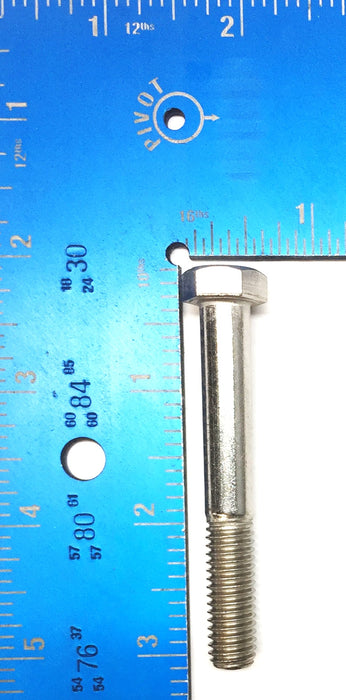 THE 3/8"-16 X 2-3/4" Hex Stainless Steel Bolt Screw S31600 [Lot of 19] NOS