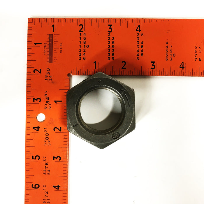 Unbranded 1-3/8 Hex Jam Nut Fine Thread 12 TPI [Lot of 3] NOS