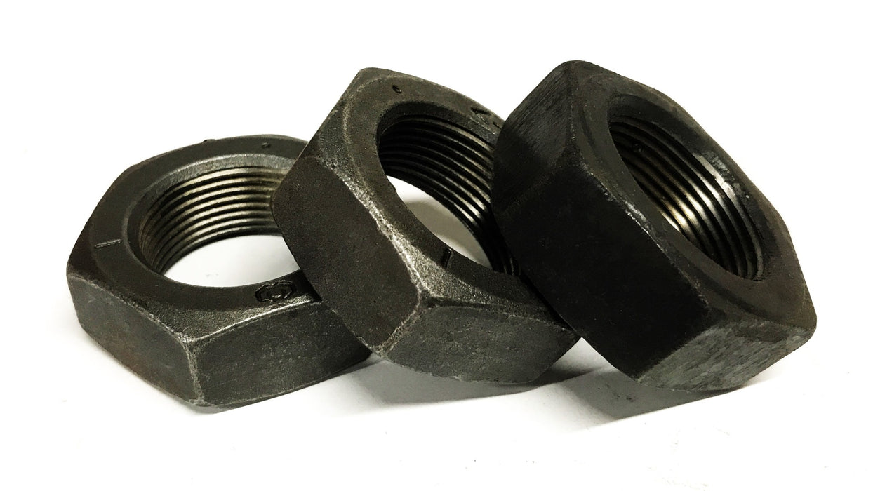 Unbranded 1-3/8 Hex Jam Nut Fine Thread 12 TPI [Lot of 3] NOS