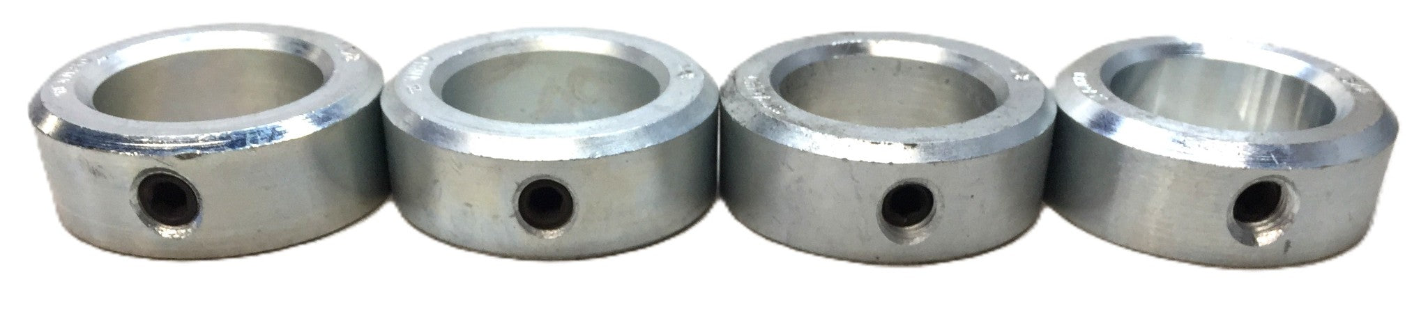 Unbranded 1-3/8" Bore Solid Zinc Plated Shaft Collar w/Set Screw [Lot of 4] NOS