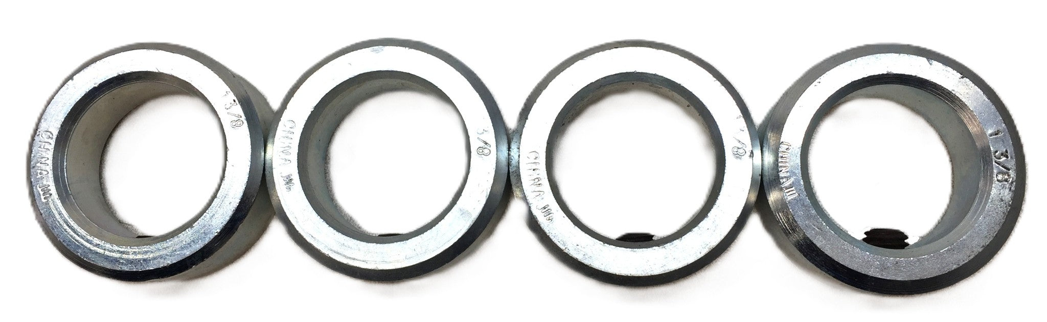 Unbranded 1-3/8" Bore Solid Zinc Plated Shaft Collar w/Set Screw [Lot of 4] NOS