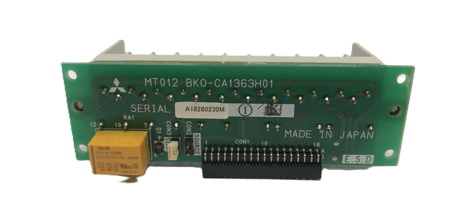 Mitsubishi Terminal Circuit Board BKO-CA1363H01 (MT012) USED