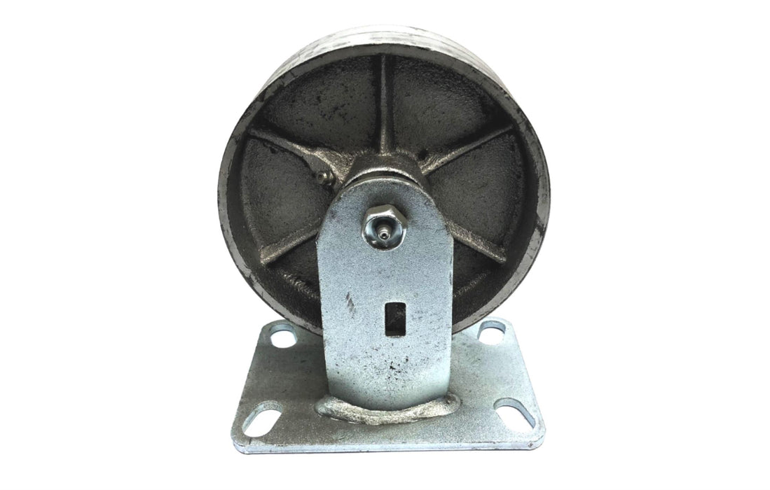 We're Always Around 6" Caster Wheel W/ 6-1/4 x 4-1/2" Plate NOS