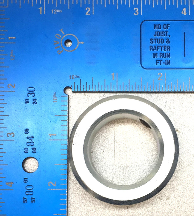Unbranded 1-3/8" Bore Solid Zinc Plated Shaft Collar w/Set Screw [Lot of 4] NOS