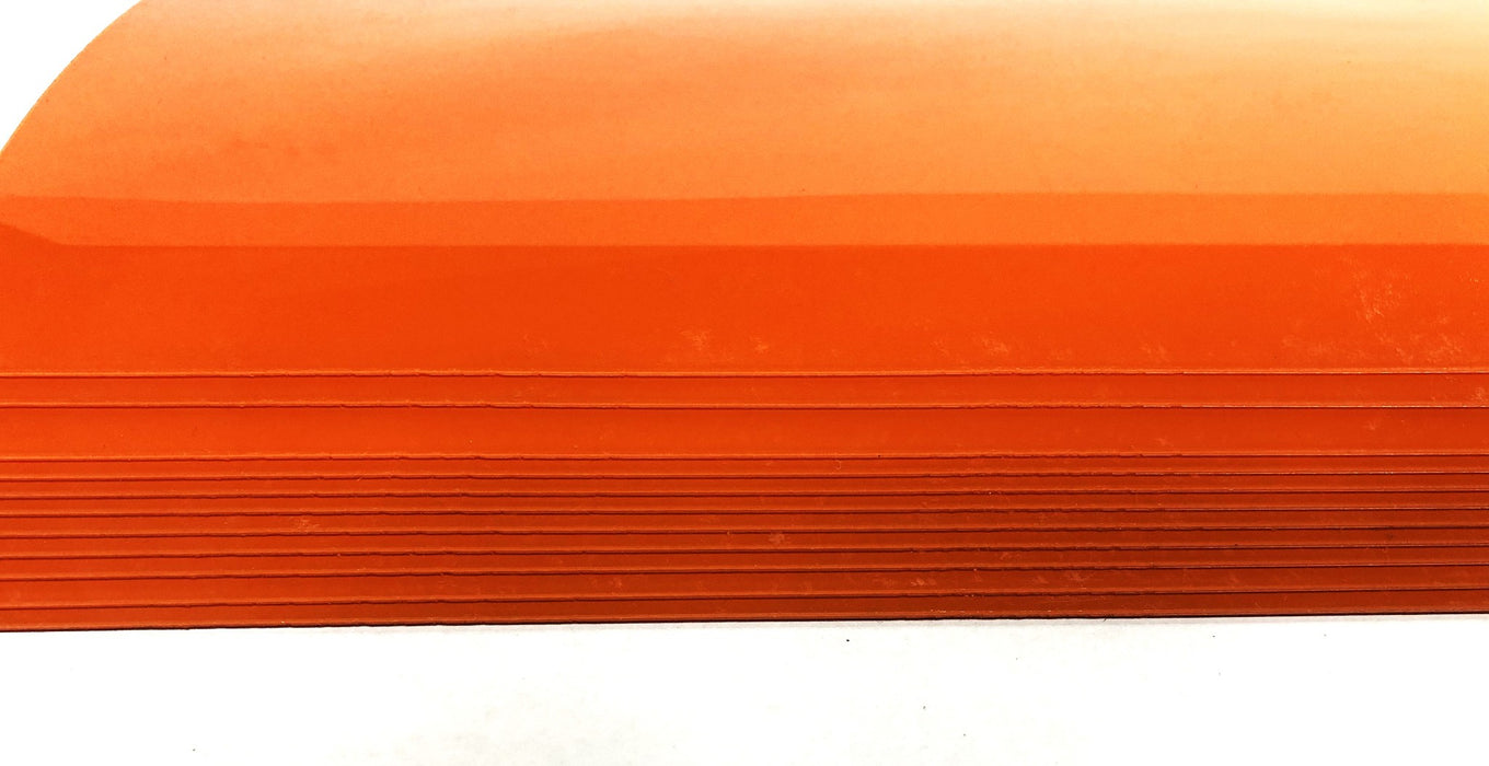 Artus 12 Piece Orange Shim Stock Set 10X20 NOS
