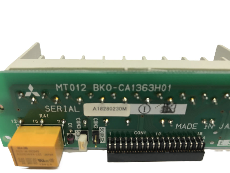 Mitsubishi Terminal Circuit Board BKO-CA1363H01 (MT012) USED