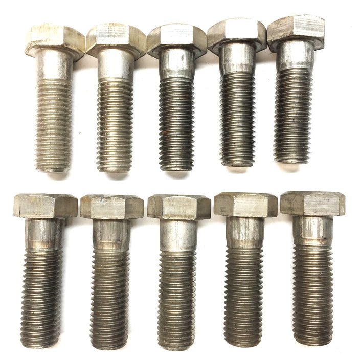 Unbranded 3/4"-10X2-1/2" Hex Cap Screw [Lot of 10] NOS