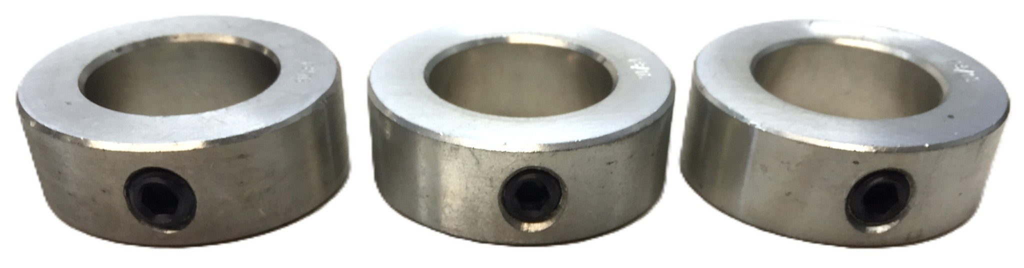 Unbranded 1-3/16" Bore Solid Steel Shaft Collar w/Set Screw [Lot of 3] NOS