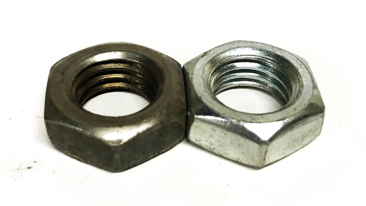 Unbranded 1/2 inch Hex Jam Nuts [Lot of 65] NOS