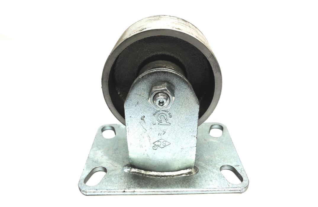 We're Always Around 4" Caster Wheel W/ 6-1/4 x 4-1/2" Plate NOS