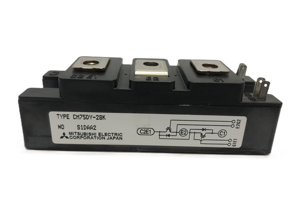 Mitsubishi Power Module Drive CM75DY-28K (S1DAA2) USED