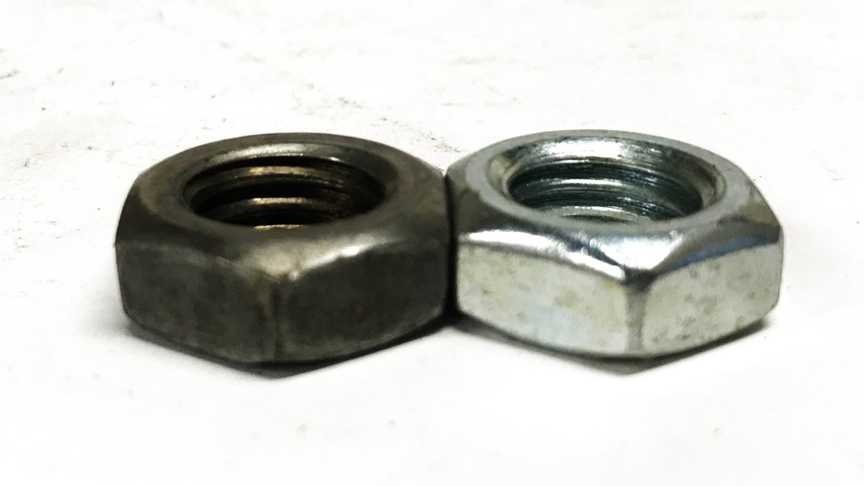 Unbranded 1/2 inch Hex Jam Nuts [Lot of 65] NOS