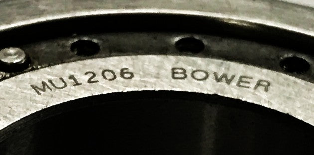 Bower Cylindrical Roller Bearing with Outer Ring MU1206/KU1206DJ NOS