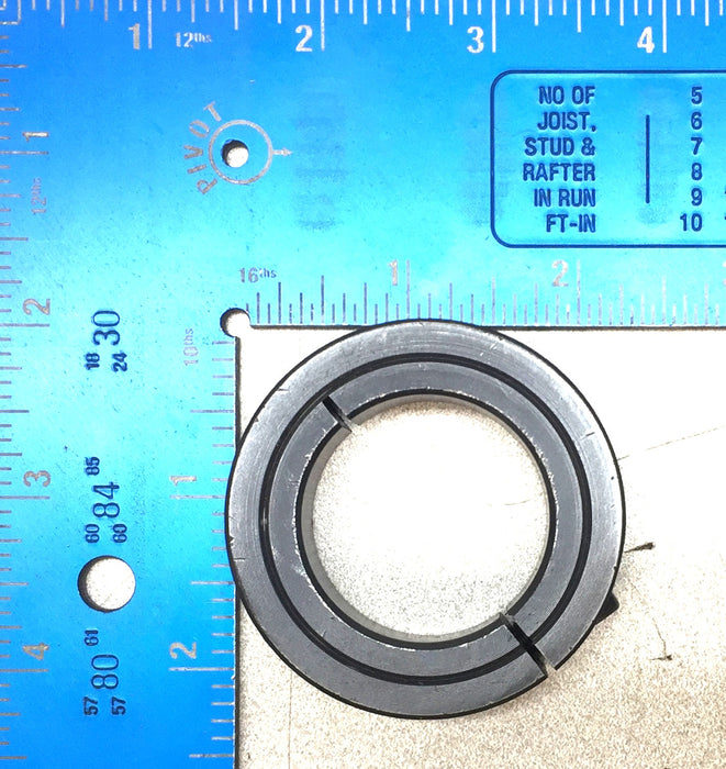 Unbranded 1-3/16" Split 1-PC Black Oxide Shaft Collar w/Set Screw [Lot of 4 ]NOS