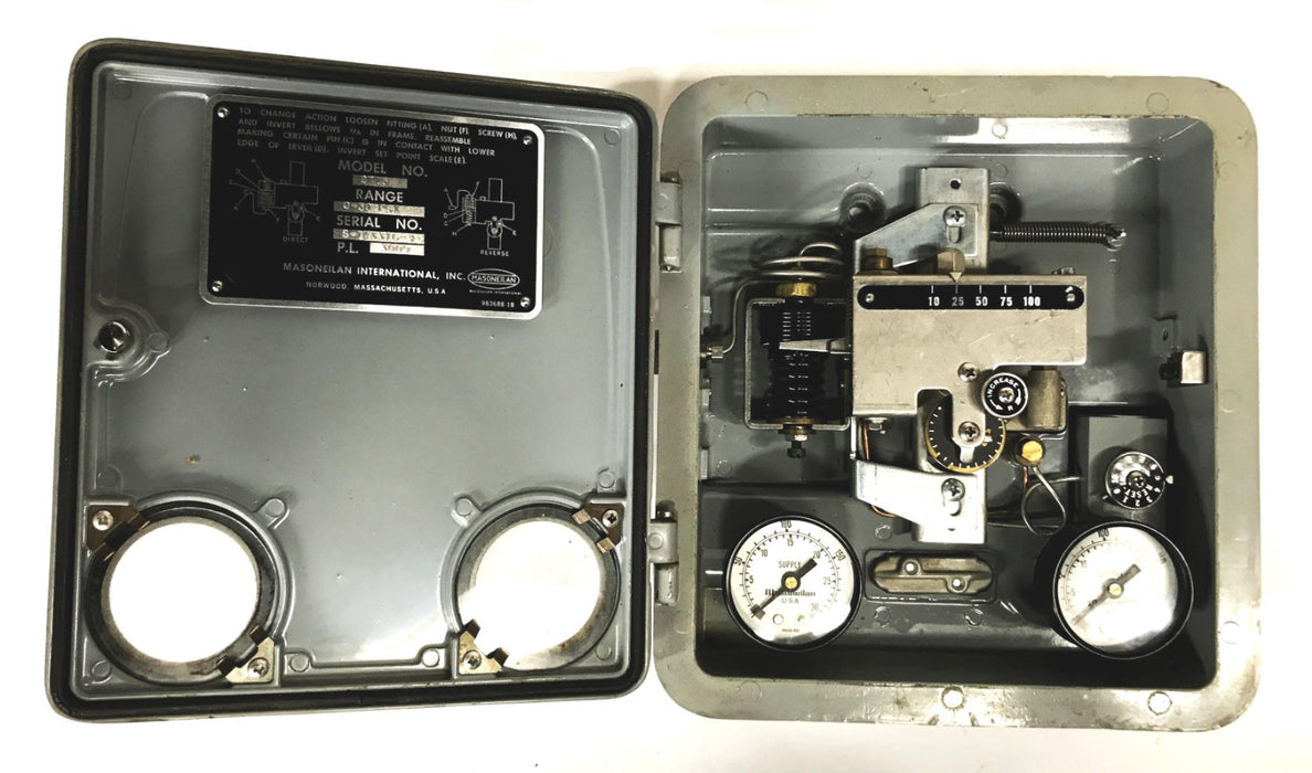 Masoneilan Pressure and Temperature Control Unit Model 2715 USED