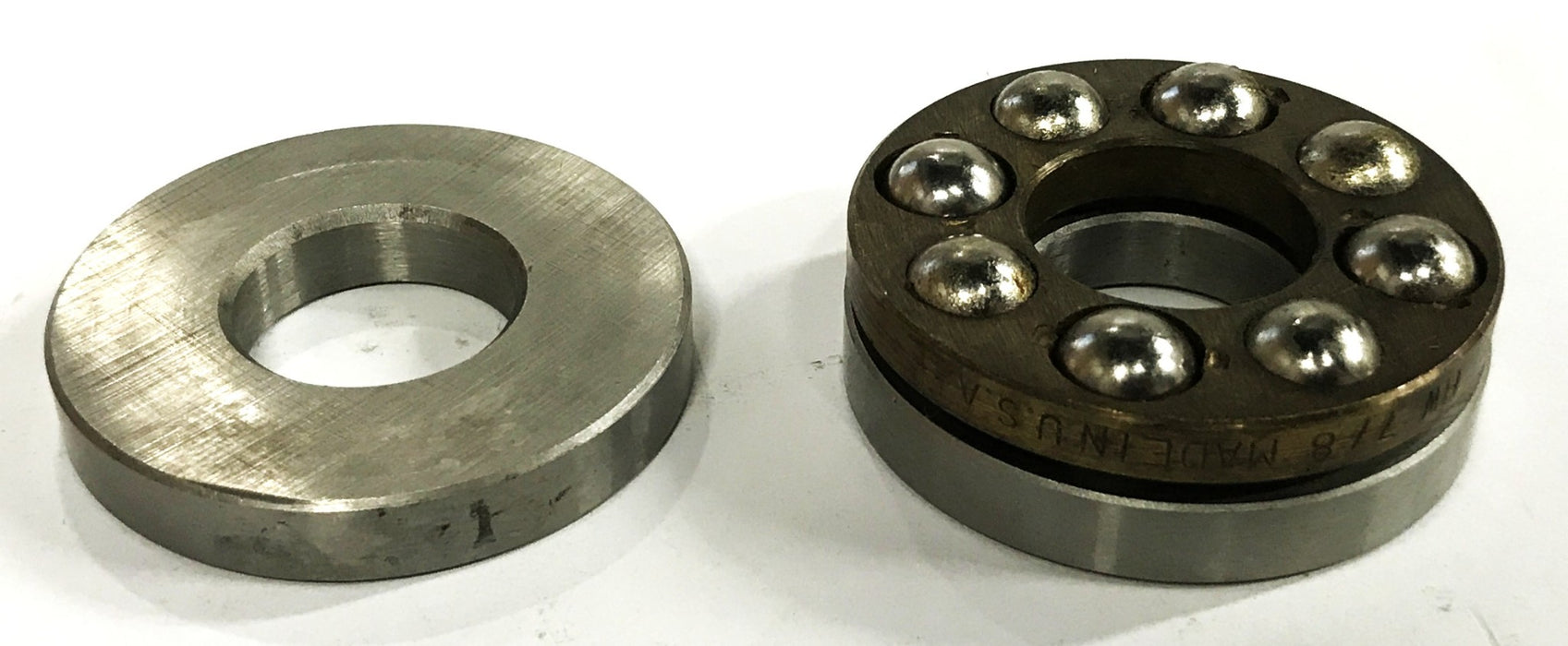 MPB 3-Piece Thrust Ball Bearing HW-7/8 NOS