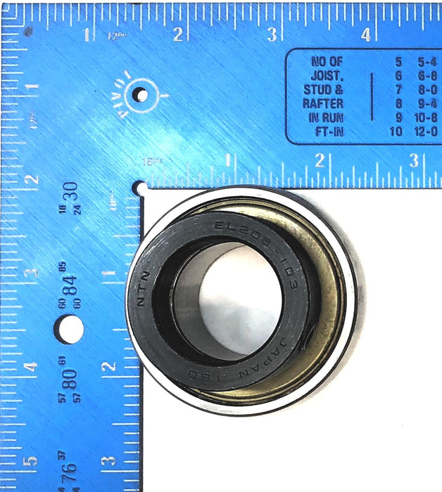 NTN Ball Bearing Insert W/ Collar A-AL206-103 (EL206-103) NOS