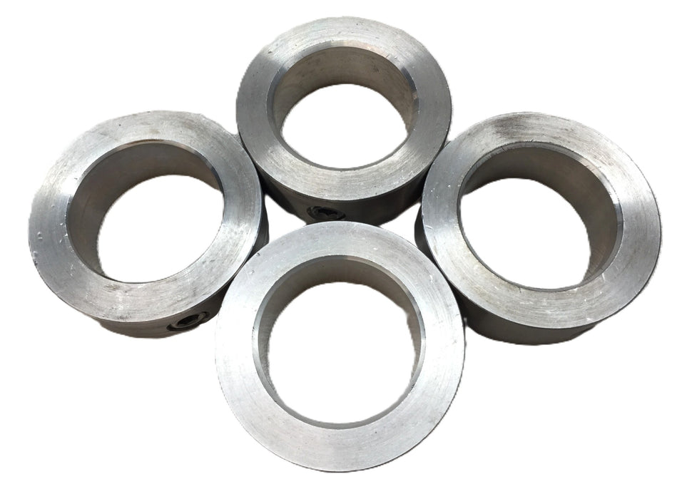 Unbranded 1-3/8" Bore Solid Steel Shaft Collar w/Set Screw [Lot of 4] NOS